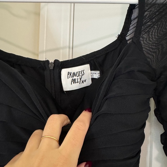 Princess Polly Delany Bodysuit Black - Picture 5 of 5